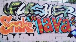 Sucker Maya wall tag